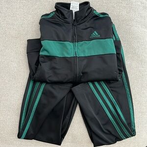 Never worn boys Adidas Track Set